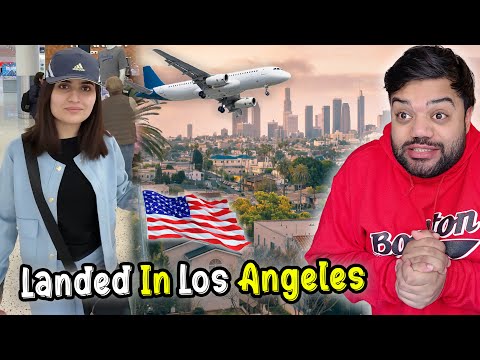 Left New York And Landed In Los Angeles 😍🇺🇸 | United Sates Of America Mein Hollywood Ka Shahar 😱