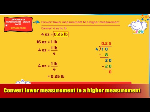 G5 - Module 15b- Intro2- Convert lower to a higher measurement | Appu Series | Grade 5 Math Learning