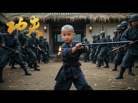 The bully provokes the Shaolin Temple, but a five-year-old monk teaches him a lesson with his fists.