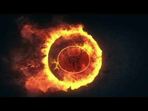 Flaming Circle Logo Reveal