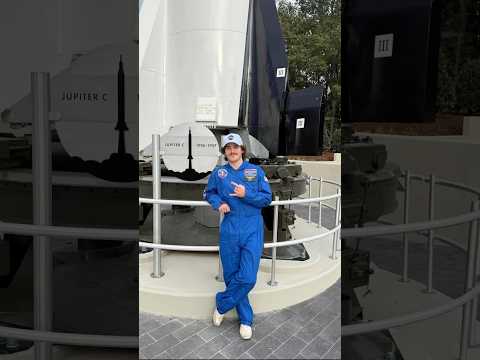 Benson visiting the U.S. Space & Rocket in Alabama. ❤️