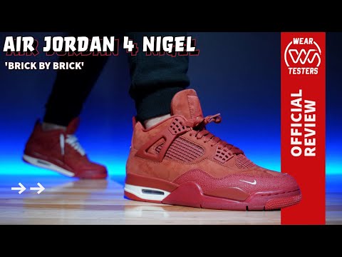 Air Jordan 4 Nigel Brick By Brick