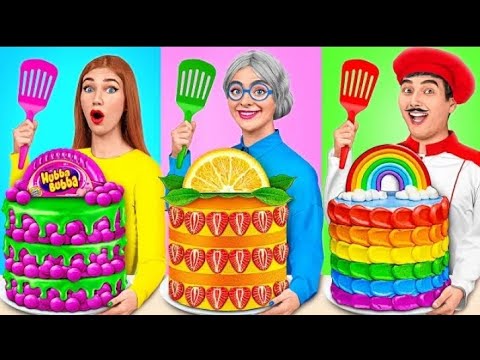 Me vs Grandma Cooking Challenge |Kitchen War by Multi DO Challenge