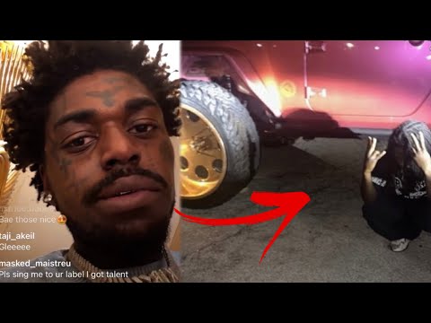 Kodak Black Responds JackBoy Taking Picture In Front His Look-Like Car “He Wanna Be like Me”