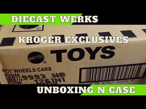 Cracking Open A Kroger Exclusive N Case of Hot Wheels