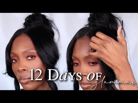 GRAPHIC WING LINER + FOUR27 BEAUTY | 12 DAYS OF GLAM'MAS