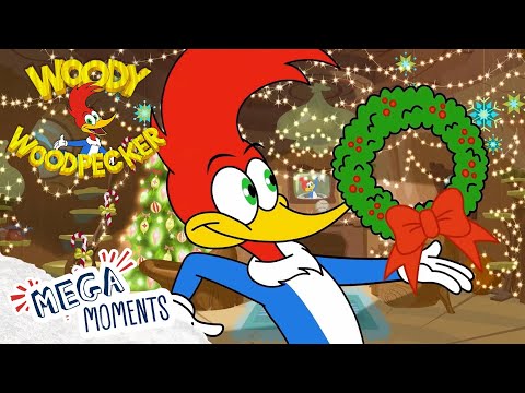 Woody’s Christmas Chaos! 🎄| Christmas Special | Woody Woodpecker | Full Episodes | Mega Moments