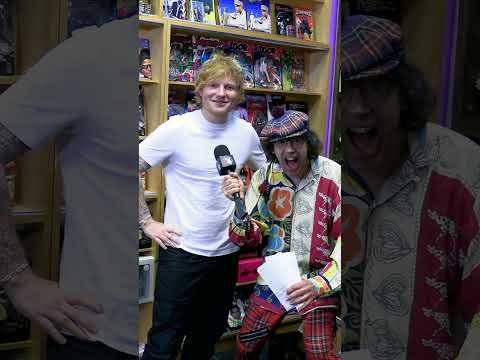 Will Ed Sheeran get Nardwuar's "Doot doola" right 11 years later? #edsheeran #nardwuar #shorts