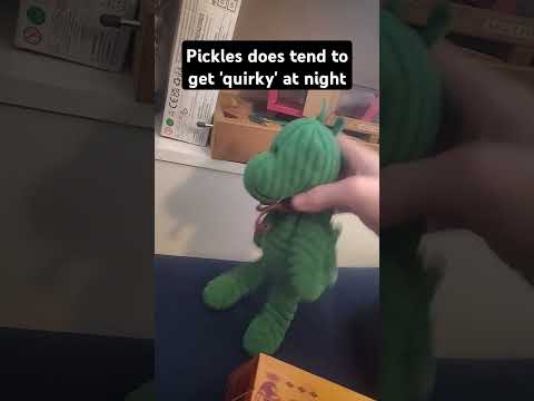 Pickles does tend to get quirky at night. #youtubeshorts #shorts #shortsvideo