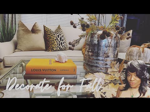 Decorate for Fall | Cozy Fall Decor |  Lux Fall Decor Ideas