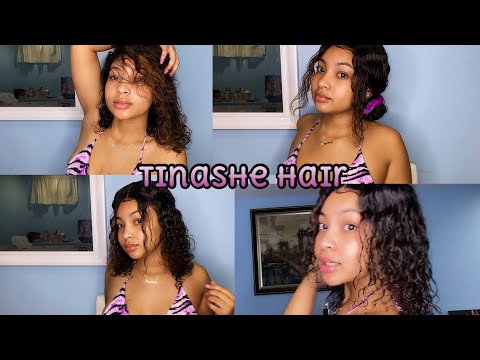 STYLING MY WATER WAVE WIG | Tinashe Hair