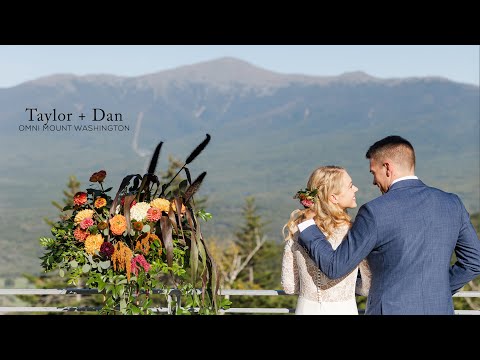 Taylor + Dan's Mountain Top Wedding at the Omni Mount Washington Resort Wedding Highlight Film