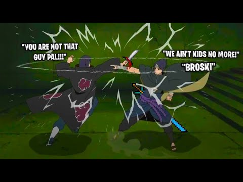 SASUKE and ITACHI Ran one of the CRAZIEST FADES in Naruto!