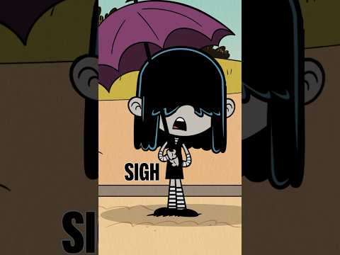 EVERYTIME Lucy sighs in The Loud House 🖤 #shorts