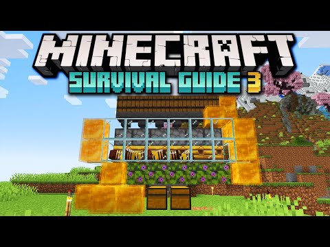 Automatic Honey Farming! ▫ Minecraft Survival Guide S3 ▫ Tutorial Let's Play Ep.74