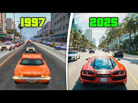 The HUGE Evolution of GTA Series.. How It Got SO GOOD?