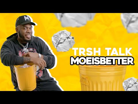 Moeisbetter Gets Interviewed By A Trash Can! | TRSH Talk Interview