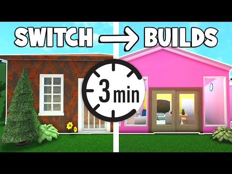 Bloxburg But We SWITCH BUILDS Every 3 MINUTES