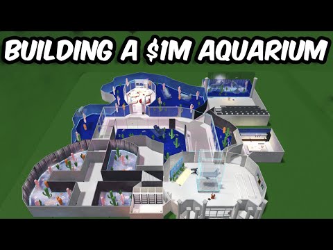 BUILDING A $1M AQUARIUM IN BLOXBURG