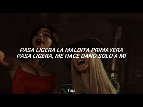 Yuri, Ángela Aguilar - Maldita Primavera 💔 (Letra)