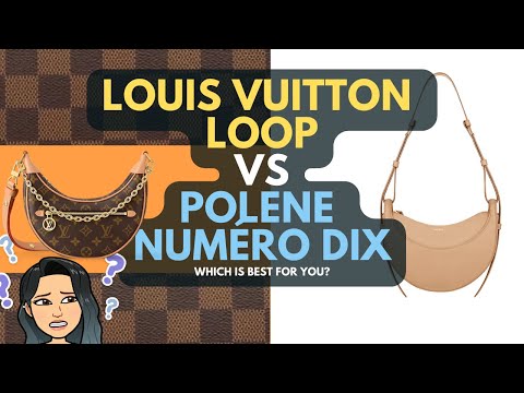 LOUIS VUITTON LOOP VS POLENE NUMERO DIX 🥰💓 Which handbag is best for you ?