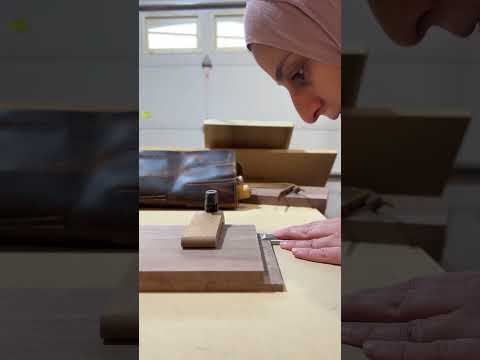 Cutting half-lap joints #shopsounds #joinery #halflapjoints