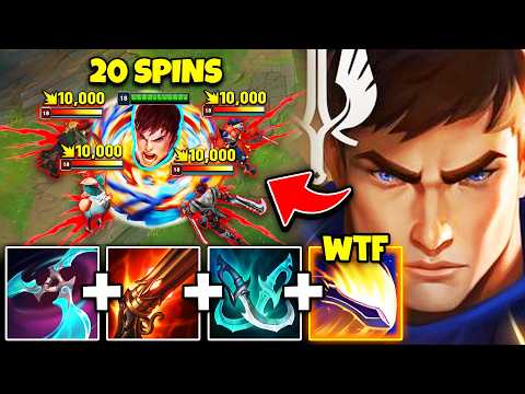 I CREATED THE FASTEST GAREN SPIN YOU'LL EVER SEE! (20 SPINS PER CAST WTF?)