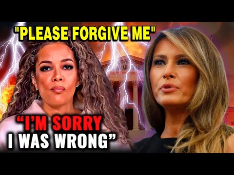 The View In CHAOS as Sonny Hostin PLEADS with Melania Trump Over $1B LAWSUITS