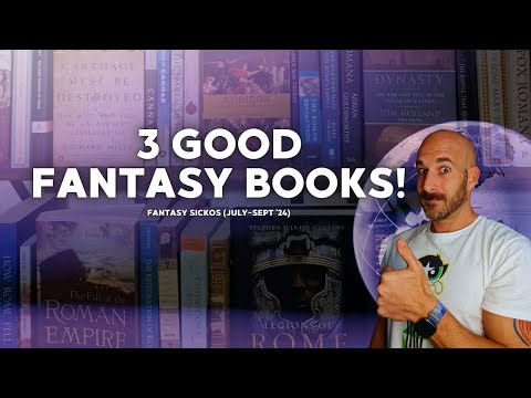 Reviewing 3 Fantasy Books That Were Pretty Good!