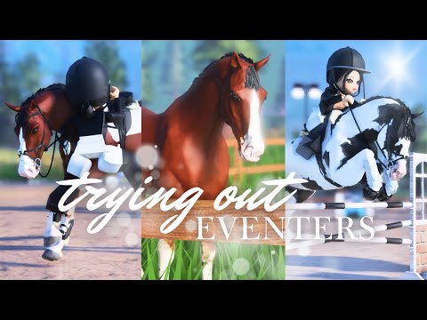 Trying Horses! ✨ Looking For An Eventer! II Strideway Roleplay II Roblox Horse Game