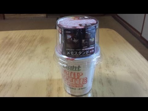 [食玩]　進撃の巨人 メモスタンド エレン Attack on Titan×CupNoodle