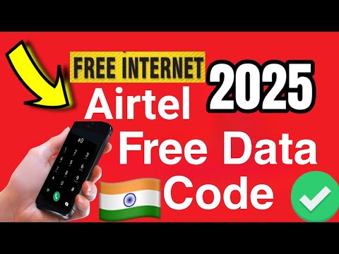 Airtel Free Data Code😱Airtel Free Internet 2025✅free🤑Airtel Free Data Offer|Airtel free data india