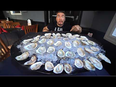 THE BIGGEST OYSTER EATING CHALLENGE I HAVE EVER TRIED THIS YEAR... Joel Hansen