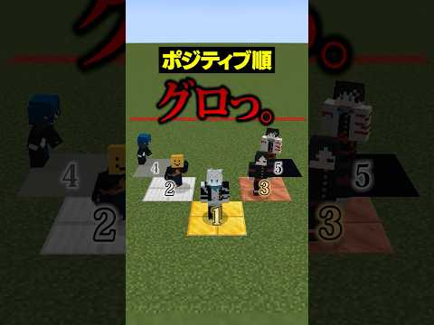 【自分は何位？😜】はるうたの闇... #メメントリ  #マイクラ #マインクラフト