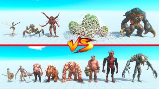 Alien Exotica vs Infernals - Animal Revolt Battle Simulator