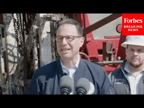 Gov. Josh Shapiro Holds Briefing As The DEP Plugs Pennsylvania’s 300th Abandoned Well