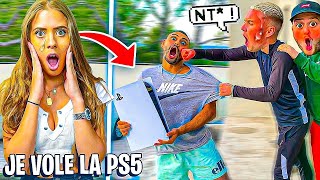 JE VOLE LA PS5 DE @LIDEAL ENERVÉE IL CASSE SA VOITURE !!!