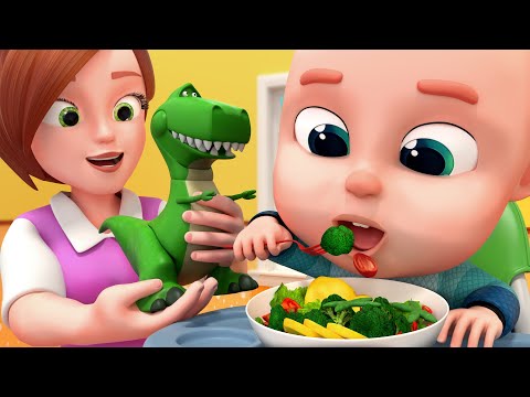 Yes Yes Fruits Song + Yes Yes Vegetables Song | Rosoo Nursery Rhymes & Kids Songs