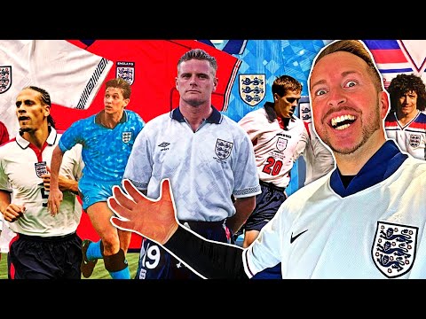 Top 10 GREATEST England Kits EVER 🤩