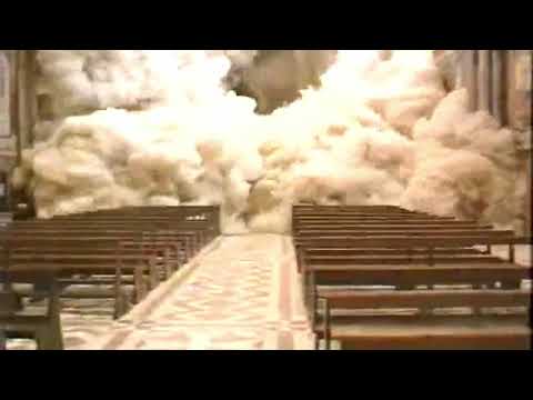 Vault collapse at San Francesco, Assisi, 1997