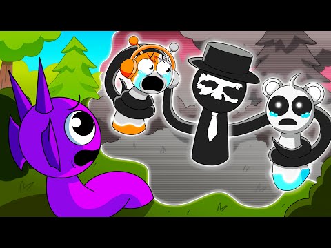 SPRUNKI, But The COLORS are MISSING?! (Cartoon Animation)