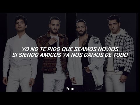 Reik, Maluma - Amigos Con Derechos (Letra)