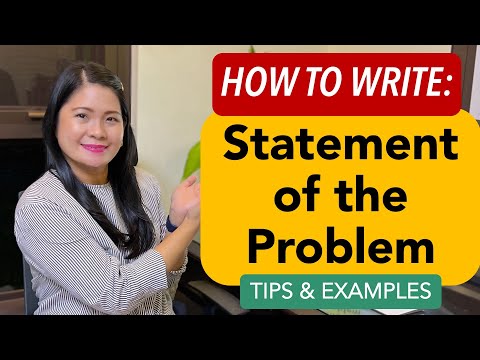 (Full Guide) How to write Statement of the Problem (SOP) with tips & examples