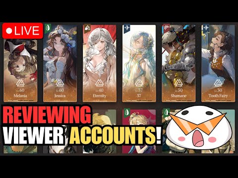 【Stream】FIRST EVER VIEWER ACCOUNT REVIEWS! | Reverse: 1999