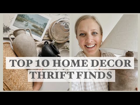 MY TOP 10 HOME DECOR THRIFT FINDS - diys & flips