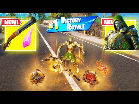 DOOM vs 3 NEW MEDALLIONS & MYTHIC’S CHALLENGE (Fortnite Chapter 6)