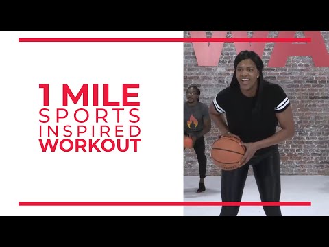 1 Mile “Sports-Inspired” Workout by Walk at Home and Taja Wilson