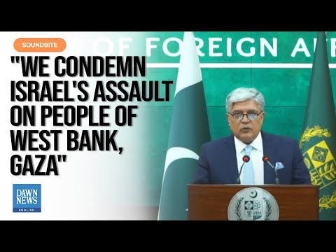 Pakistan ‘Unequivocally Condemns’ Israel’s Aid, Electricity Blockade To Gaza | Dawn News English