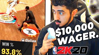 One of the World's Best Guards challenged my LEGEND for $10,000, I ACCEPTED! (NBA 2K20)