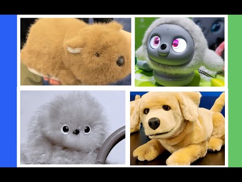 Fluffy Robotic Pets at CES 2025: Mirumi, Ropet, Noono & Jennie Puppy #newrobot #robotcompanion